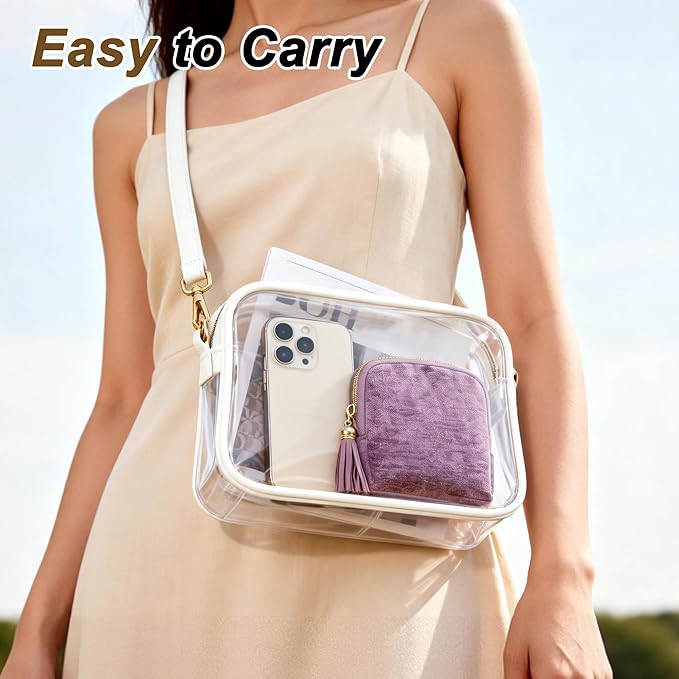 VOCOSTE Travel Jewelry Case, Portable Jewelry Organizer with 6 Independent Layers, Small Pouch Bag for Necklace Bracelet Rings Earring Storage, Light Purple