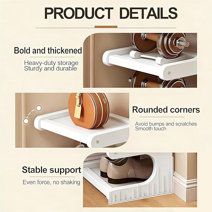 7-Tier Vertical Shoe Rack, Bamboo Free Standing Shoe Rack Shelf, Shoe Storage Stand, Entryway Shoe Tower, Vertical Shoe Organizer for Narrow Closet, Entryway, Hallway