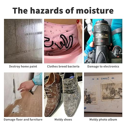 Silica Gel Packs - 150Pcs 20Gram Moisture Absorbers, Premium Transparent Desiccant for Storage