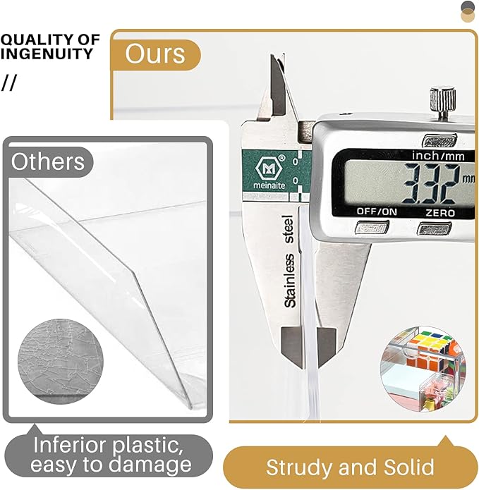 Makeup Organizer Storage with 16 Drawers, 4 Pcs Desktop Office Supplies, Desk Organizers, Clear Accessories, Dustproof Storage Drawer and for Make Up, Jewelry, Pen, Stationary