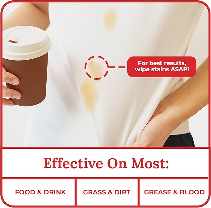 Emergency Stain Rescue Stain Remover Spray - Carpet Cleaner Spray - Wine & Coffee Stain Removal - 0.36 Fl Oz (Pack of 11)