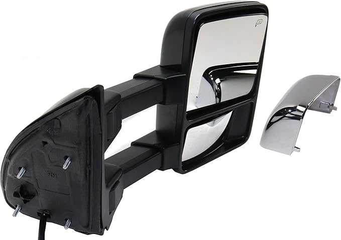 Garage-Pro Mirror - Compatible with 2011-2016 Ford F-250, F-350, F-450 & F-550 Super Duty Towing, Passenger Side, Heated, Power Glass In-housing Signal Light