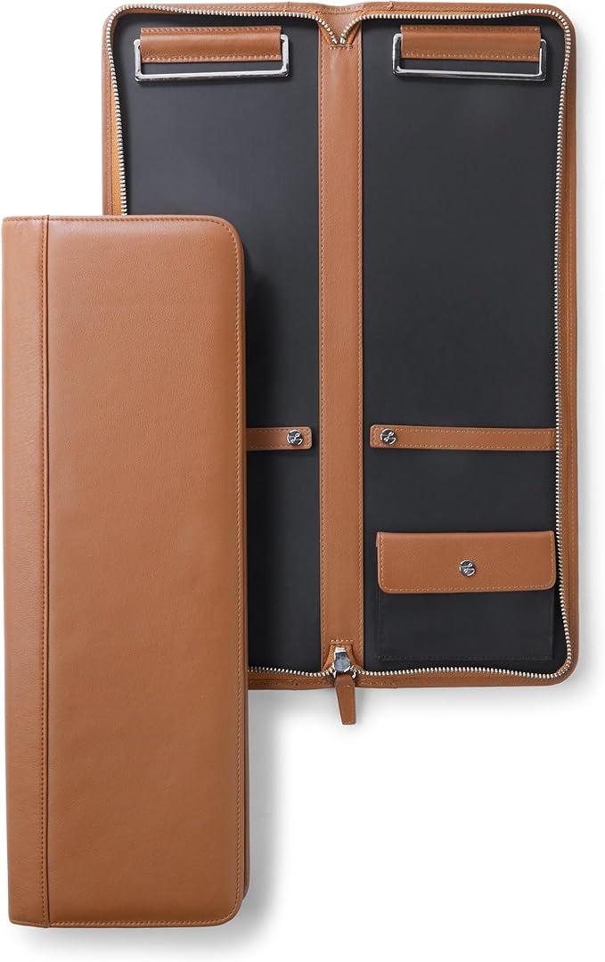 Leatherology Cognac Tie Case