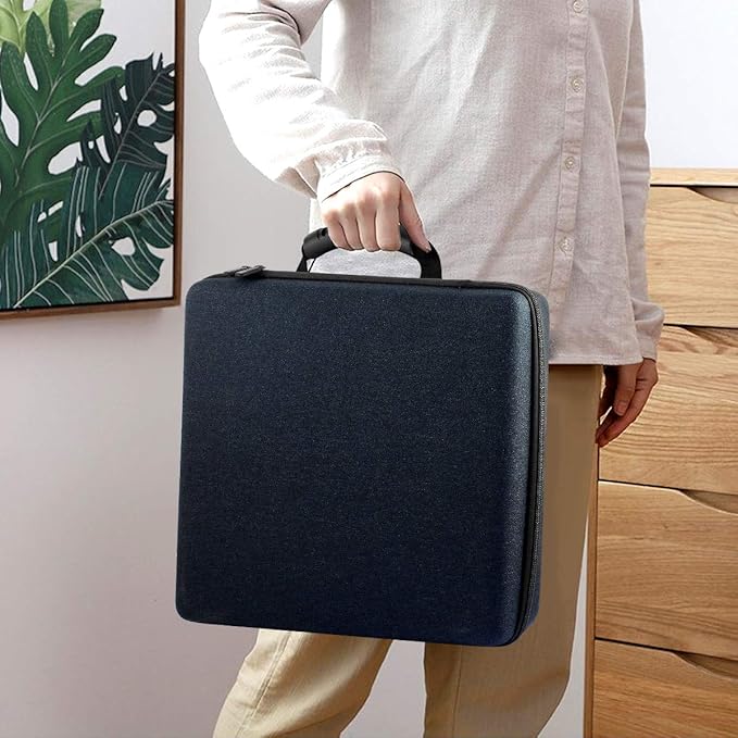 Comecase Extra Large Battery Organizer Storage Box, Garage Carrying Case Bag Holder - Holds Up to 300+ Batteries AA AAA C D 9V Lithium 3V with Battery Tester (Batteries are Not Included)