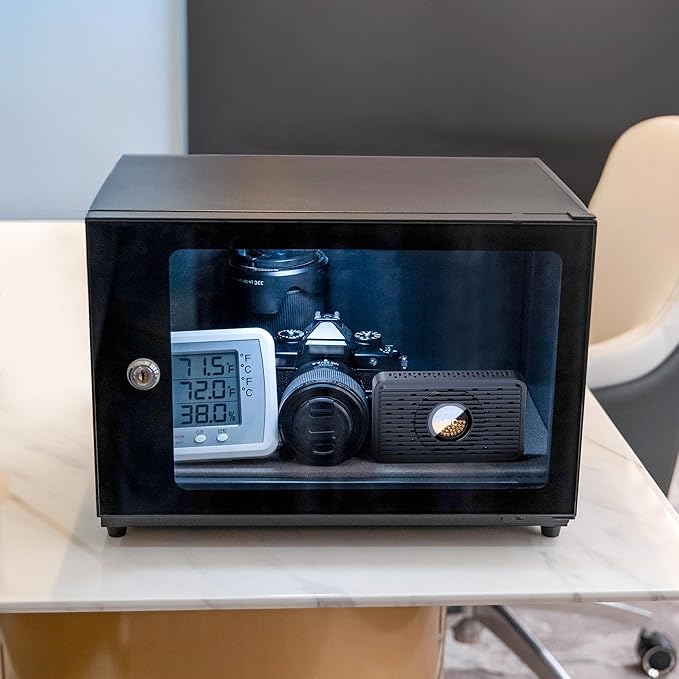 Rechargeable Desiccant Dehumidifier for Storage with USB-C Cable,Reusable Portable Moisture Absorber Dryer Silica Gel Beads for Gun Safe Camera Lens Filter Electronics 3d Printer Filaments Instrument