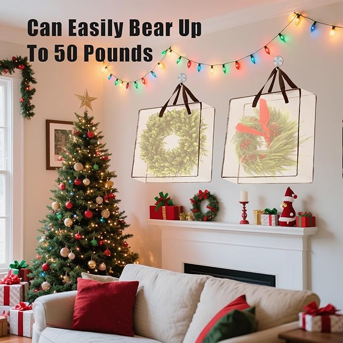 Wreath Storage Bag 2-Pack, 26 Inches 95 L Wreath Storage Container for Home Storage, Storage Bag for Spring Summer Christmas Wreath Decorations or Clothing Blanket Comforters Bed Sheets Pillows