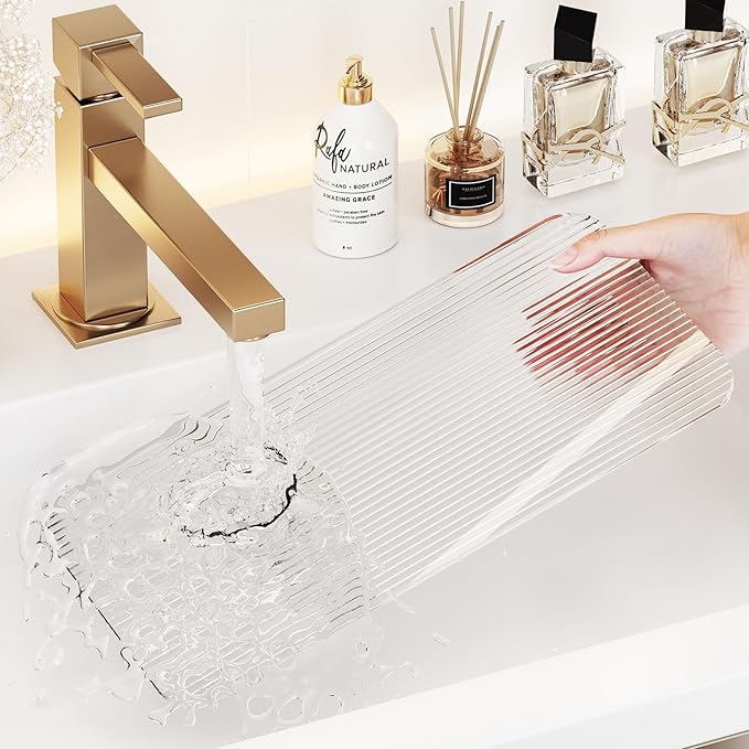 2 Tier Corner Bathroom Counter Organizer, Cosmetic Skincare Organizer, Bathroom Countertop Perfume Tray Vanity Organizer, Kitchen Spice Corner Storage Shelf | Bathroom Countertop, Perfume Tray, Vanity Organizer, Kitchen Spice