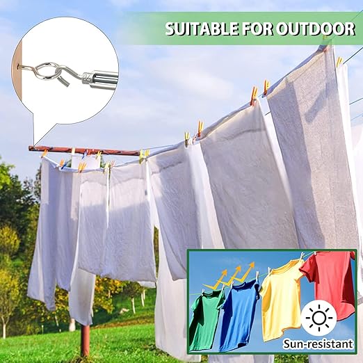Turnbuckles for Cables Wires, 1/8" X 100Ft Green PVC Coated Cable Kit, Multi-use Wire Rope for Clothesline Wire for T Post/Grape Vine/String Light Hanging Kit