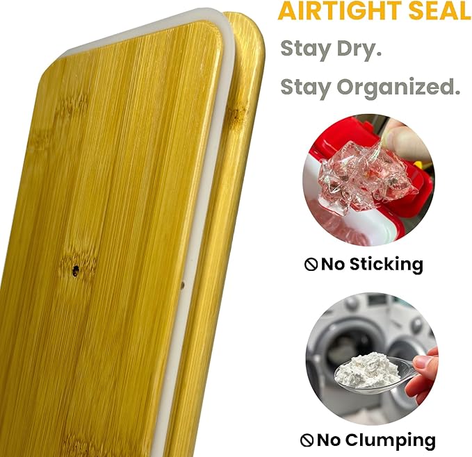 Dryer Sheet Holder with Lid, Clear Dryer Sheet Container, Dryer Sheet Dispenser with 4 Labels, Laundry Sheet Holder for Laundry Room and Organization