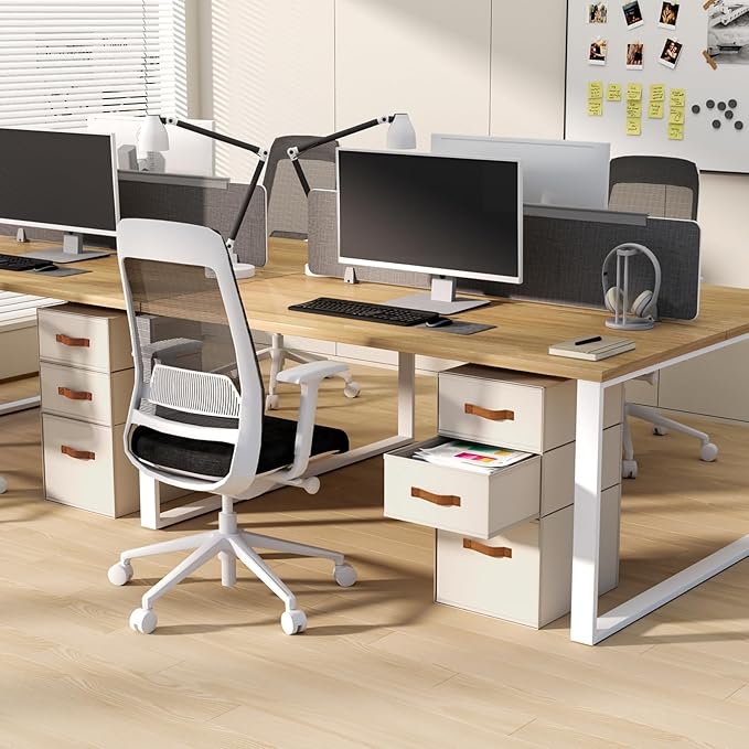 DIMJ Closet Organizers and Storage - Fabric Storage Bins with Drawers Stackable Closet Bins with Labels for Clothes, Sweaters, Bedding, Collapsible Storage Cubes for Bedroom, Living Room, Shelf