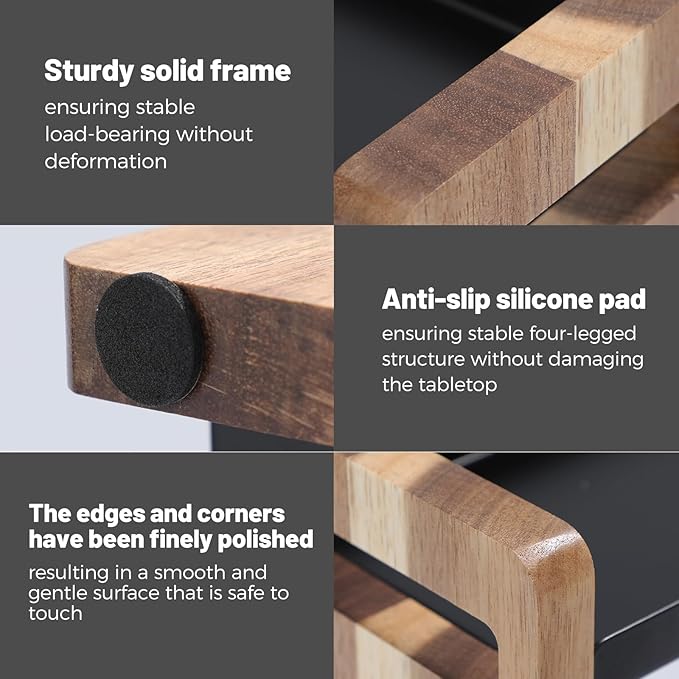 Bathroom Counter Organizer,Bathroom Counter Shelf,Bathroom Organizers,Under Sink Organizer,Cologne Organizer For Men,Cologne Cabinet,Spice Rack Organizer for Cabinet,Gifts(Brown 3 Tier)