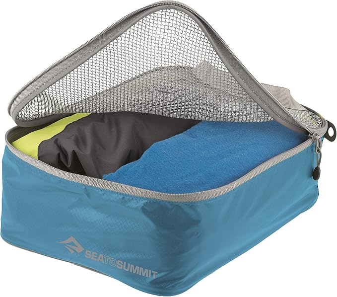 Sea to Summit Travelling Light Garment Mesh Bag Packing Organizer, Small, Pacific Blue