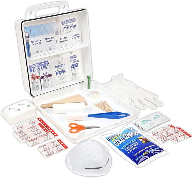 Rapid Care First Aid RC-50MAN-W 50 Person OSHA/ANSI Poly First Aid Kit