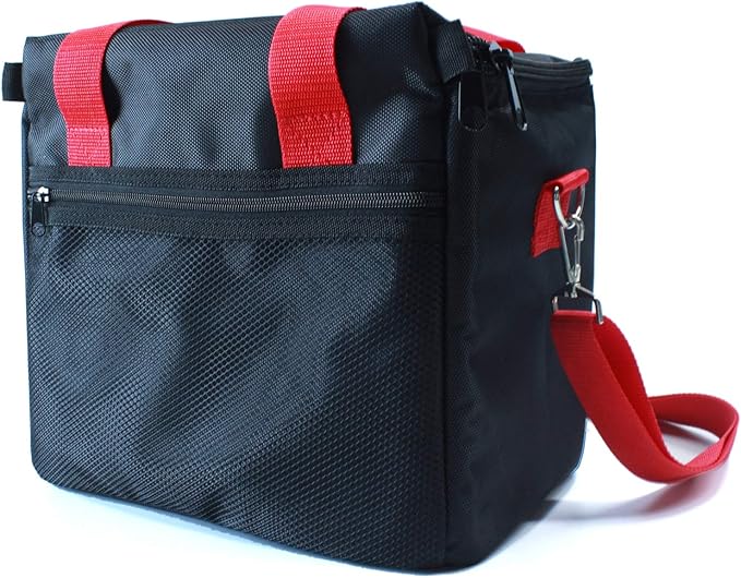 Maxshine Universal Detailing Tool Bag Tote with Belt & Handle | Durable 1680D Oxford Fabric | Compact Storage Organizer for Car Detailing Tools, Brushes, Bottles & Auto Care Accessories