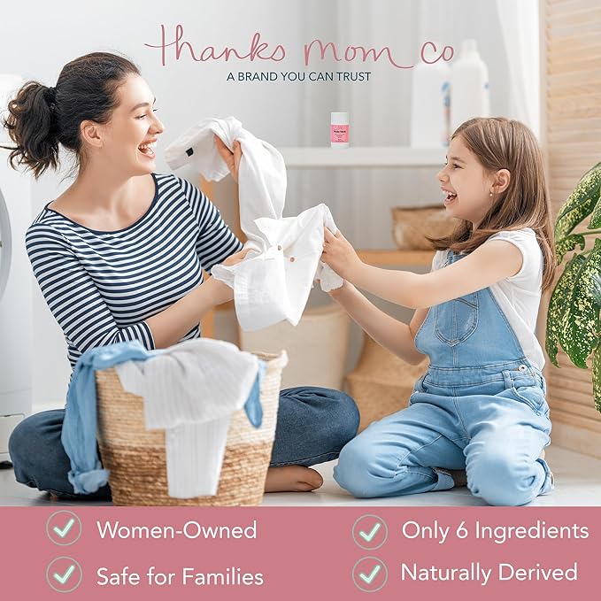 Mary’s Non Toxic Stain Remover Stain Stick with Scrub Base, Natural Refillable Laundry Stain Remover, Safe for Baby Clothes, Works on Blood, Grass, Food, Ink & Markers