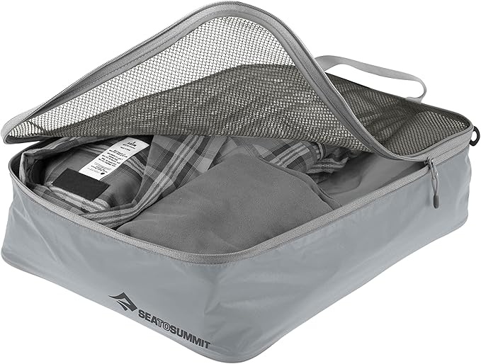 Sea to Summit Travelling Light Garment Mesh Bag Packing Organizer, Medium, HighRise Grey