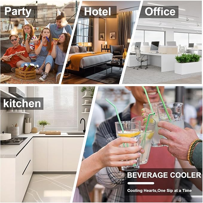 0.95 Cu.Ft Mini Refrigerator and Beauty Fridge, 24 Cans Mini Fridge with Mirror Door, Temperature Control, Removable Shelf, Compact Cooler for Bedroom, Dorm, Office, Beverage Beauty Storage