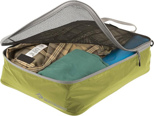 Sea to Summit Travelling Light Garment Mesh Bag Packing Organizer, Medium, Lime Green