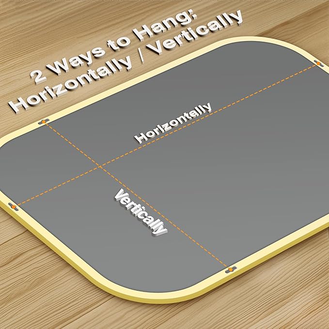 Bathroom Mirror for Wall, Gold Bathroom Vanity Mirror for Over Sink 26 x 38, HD Reflection Shatterproof Mirror for Living Room Bedroom Entryway, Metal Frame Rectangular Shape