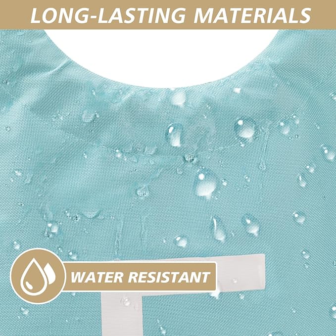 90L Large Laundry Basket, Freestanding Tall Clothes Hamper, Collapsible Laundry Bag, Light Blue