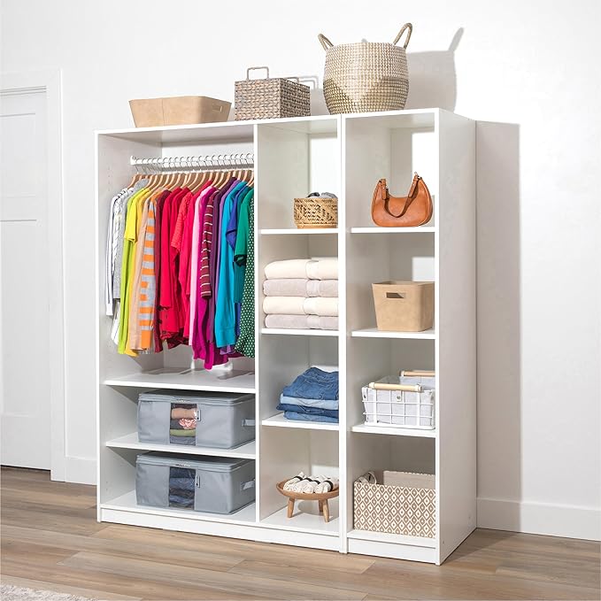 Cedar Clothes Storage Bag Organizer – Protects from Moths, Moisture, Dirt & Dust – Set of 2 Underbed Storage Bags for Clothes, Cashmere Sweaters, Bedding & More - Underbed Storage - Grey