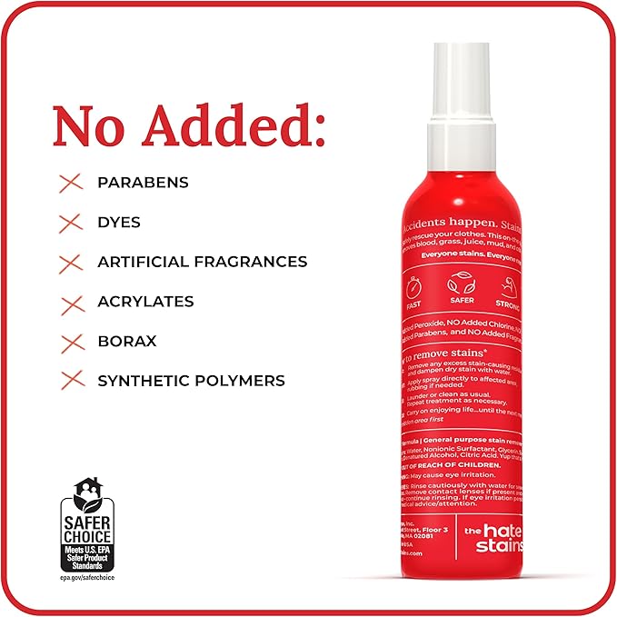 Emergency Stain Rescue Stain Remover Spray - Carpet Cleaner Spray - Wine & Coffee Stain Removal - 4 Fl Oz (Pack of 1)