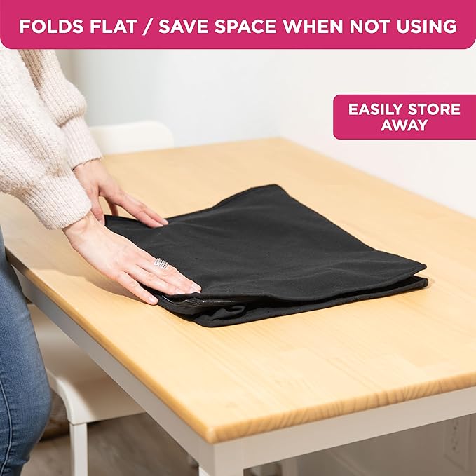 Cedar Clothes Storage Bag Organizer – Protects from Moths, Moisture, Dirt & Dust – Set of 2 Underbed Storage Bags for Clothes, Cashmere Sweaters, Bedding & More - Underbed Storage - Black