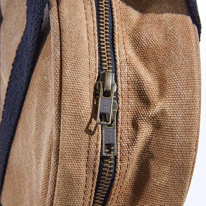 Readywares Waxed Canvas Cable Bag For Jumper Cables, EV Charging Cables, Tow Straps and More