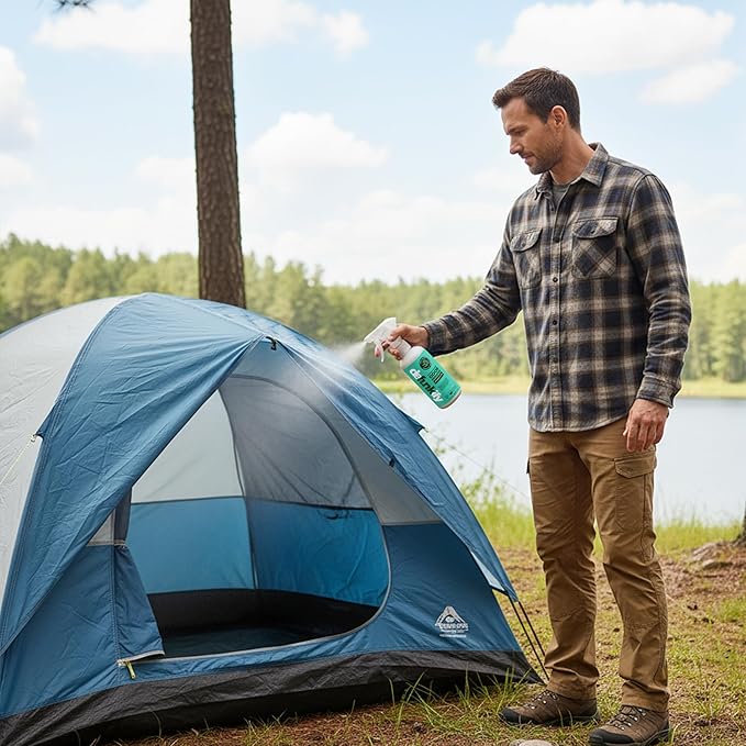 Fabric Freshener Spray, 32oz. 'Peppermint' Odor Remover Spray. Shoe Deodorizer, Carpet Deodorizer, Odor Eliminator for Strong Odors Cleaning Supplies. ProvenSafe™ Fabric Freshener for Sensitive Gear