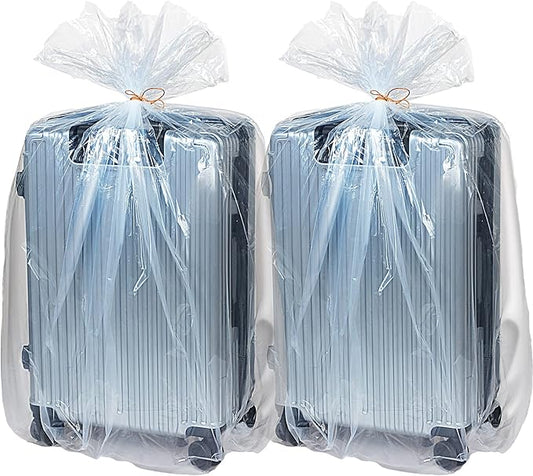 Fainne 10 Pack Extra Large Clear Plastic Storage Bags 40 x 60 Inch 2.75 Mils Giant Jumbo Moving Flat Plastic Storage Bags for Clothes Packing Luggage Suitcase Furniture Comforter Bike Blanket
