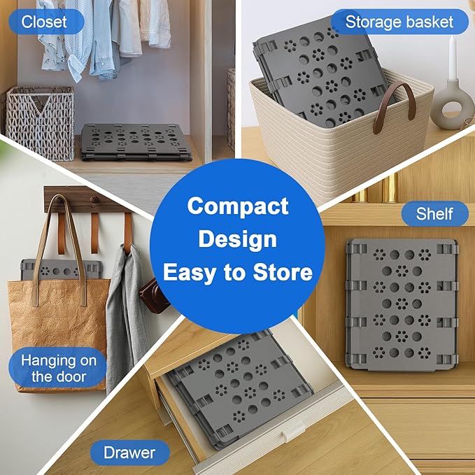 BoxLegend V3 Shirt Folding Board t Shirts Clothes Folder Durable Plastic Laundry folders Folding Boards, Gray