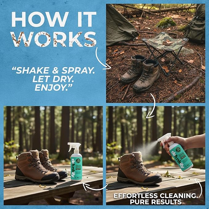 Fabric Freshener Spray, 32oz. 'Peppermint' Odor Remover Spray. Shoe Deodorizer, Carpet Deodorizer, Odor Eliminator for Strong Odors Cleaning Supplies. ProvenSafe™ Fabric Freshener for Sensitive Gear