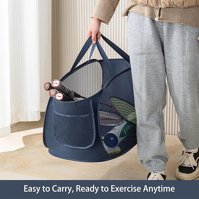 4 Pcs pop up laundry hamper Sturdy Large Capacity collapsible laundry basket,Laundry Room,Toy storage,Versatile Use-Home,Camping,Dorm,Hotel,Travel(Grey)