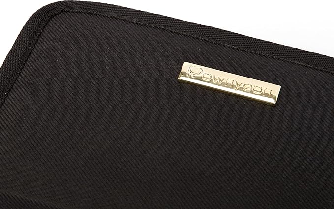 ROWNYEON Lipstick Organizer Case Lipstick Holder Portable Lipstick Bag Travel Makeup Bag Cosmetic Case Large Capacity Lipstick Carrying Case Makeup Artist Lip Gloss Storage Bag