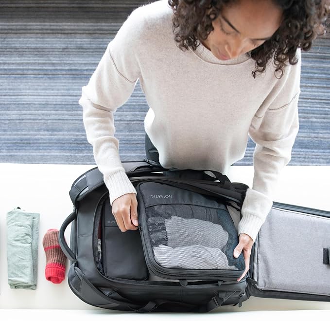 NOMATIC Packing Cubes, Compression Luggage Organizers for Carry-On, Suitcases, Travel Bags, Small