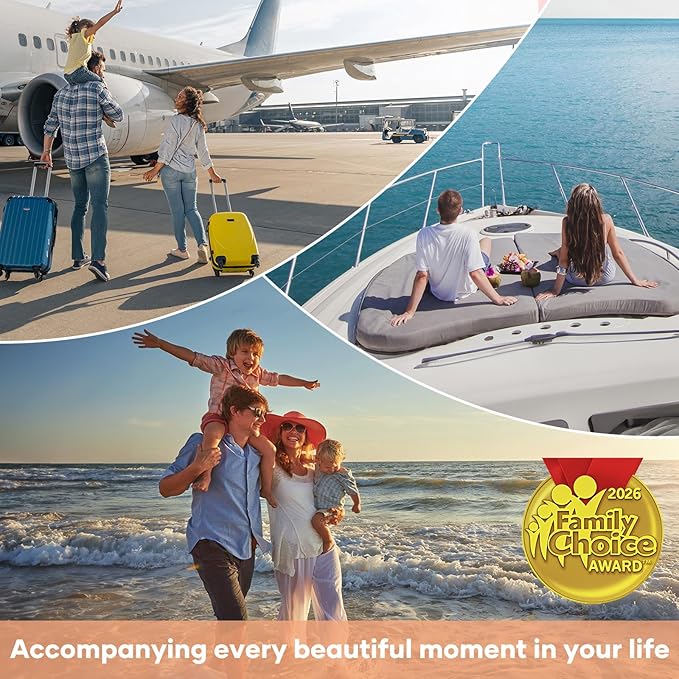 10 Set Compression Packing Cubes for Travel Essentials,Compressible Expandable Packing Cubes for Suitcase,OlarHike Luggage Organizer Bags for Travel,Handy Helper for Organizing Clothes(Light Blue)