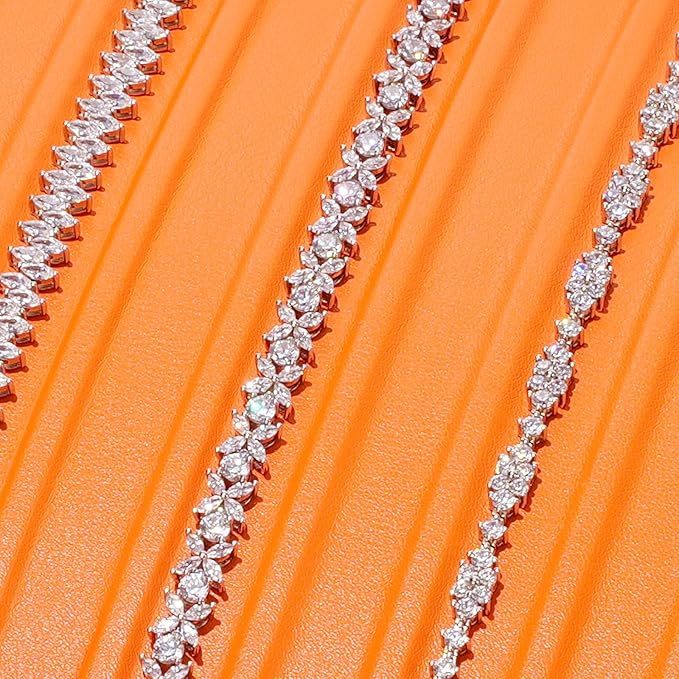 Leather Jewelry Tray Necklace Display Tray Jewelry Drawer Organizer Necklace Bracelet Holder Organizer Tray Stackable Jewelry Trays for Necklace Bracelet Pendant (Orange)