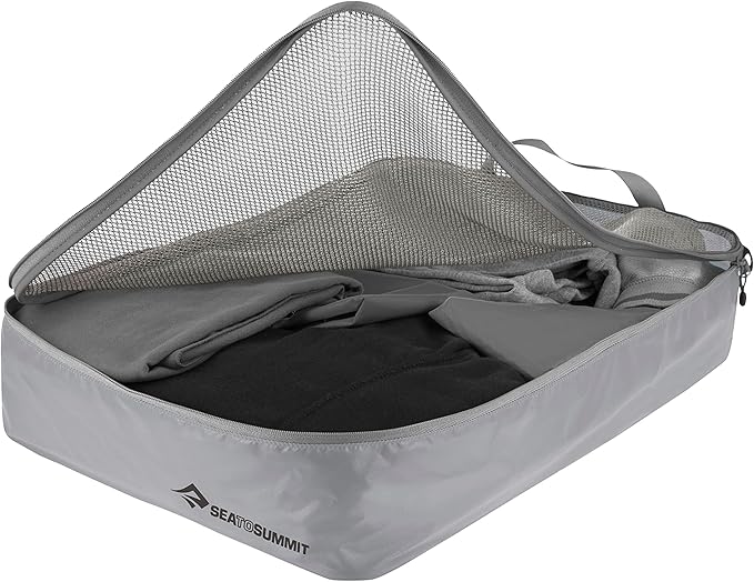 Sea to Summit Travelling Light Garment Mesh Bag Packing Organizer, Large, HighRise Grey