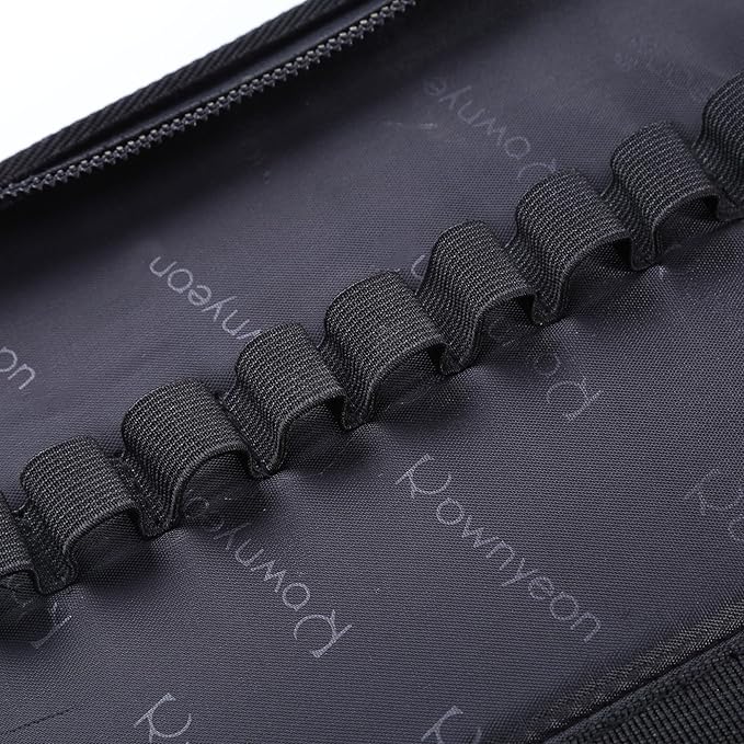 ROWNYEON Lipstick Organizer Case Lipstick Holder Portable Lipstick Bag Travel Makeup Bag Cosmetic Case Large Capacity Lipstick Carrying Case Makeup Artist Lip Gloss Storage Bag