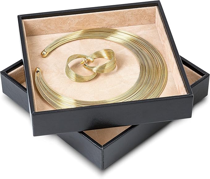 Stackable Jewelry Tray Organizer - Empty
